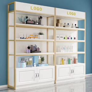 Custom Factory Supermarket Metal Wooden Multi-layer Display Cases Store Display Cases - Product Image 3