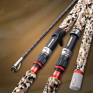 Canne à pêche de haute qualité 30 + 40T pêche en Fiber de carbone 2.1m 2.28m 2.4m 2.7m 3m XXH canne à tête de serpent pour la pêche à la végétation lourde - Product Image 4