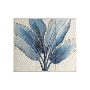American Style Entryway Relief Mural Rectangle Metal <b>Frame</b> Painted Art Wall Decor <b>For</b> Living Room Bedroom Study Entryway - Product Image 5