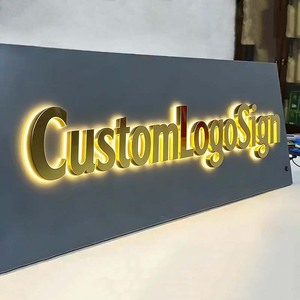 Letrero LED Personalizado de Fácil Instalación del Fabricante Original, Logotipo de Empresa con Retroiluminación, <span class=keywords><strong>Letras</strong></span> LED para Nombre de Marca de Oficina o Empresa - Product Image 3
