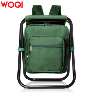 WOQI תרמיל משקאות חיצוני כיסא דיג שרפרף מתקפל 600D PVC תיק קירור בידוד אוקספורד - Product Image 2