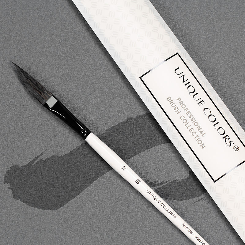 White 12# Art Painting Brush