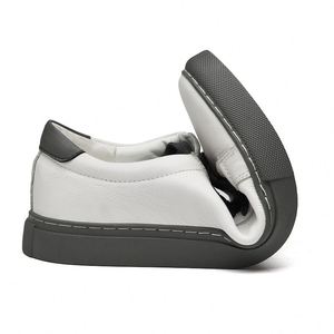 Chaussures de skate pour hommes en cuir véritable, baskets décontractées, chaussures tendance, plates, de haute qualité, grandes tailles 48 49 - Product Image 5