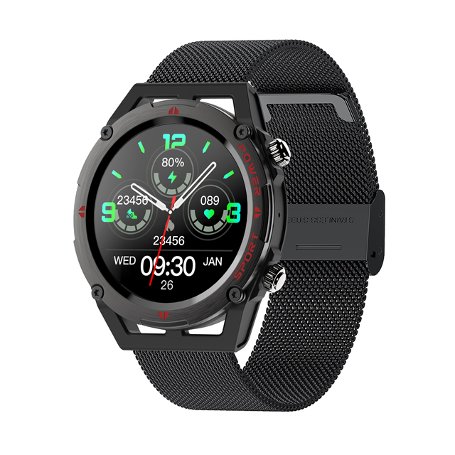 Bracelet Watch HD Screen IPS Weather Record Remote Camera Health Tracking Multi Function Sport Smartwatch