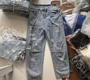 2025 HLY YM Balles de Jeans pour Femmes de Seconde Main, Lot Mélangé Bleu/Noir/Gris en Gros - Product Image 3