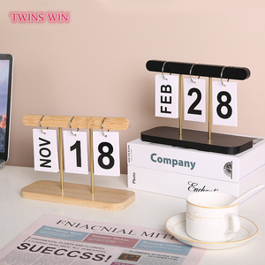 Trang gỗ chuyển bàn lịch phòng ăn văn phòng phòng ngủ nghiên cứu phòng khách Máy tính để bàn lịch 477 - Product Image 1