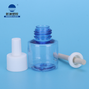 Bottiglia vuota in PET con ricarica di liquido repellente per zanzare con stoppino e tappo a vite - Product Image 5