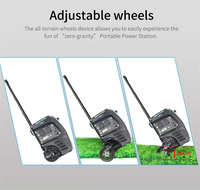 Centrale électrique portable 3500 W avec panneaux solaires pliants Générateur à énergie solaire 3500 Watt Batterie au lithium-ion Source de voiture