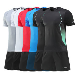 定制足球服足球服蓝白足球服足球队制服套装 - Product Image 3