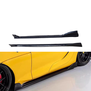 Kit de carrocería de fibra de carbono para faldas laterales para <span class=keywords><strong>Toyota</strong></span> <span class=keywords><strong>Supra</strong></span> A90 A91 MK5 A91 GR Sideskirt bodykit - Product Image 1
