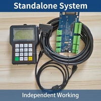 Carte de commande de mouvement JLE CNC TECH HKNC 0501HDDC DSP0501 pour système 3 axes, version anglaise, avec télécommande et pièces USB pour machine de gravure