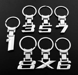 자동차 로고 엠블럼 배지 자동차 액세서리 용 금속 판촉 카라비너가있는 <span class=keywords><strong>BMW</strong></span> M 시리즈 키 체인 - Product Image 2