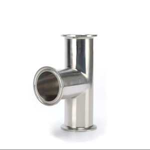 Thép không gỉ 304 <span class=keywords><strong>316L</strong></span> đánh bóng vệ sinh thép không gỉ SS304 3-Way tri-kẹp nhanh chóng cài đặt bằng <span class=keywords><strong>Tee</strong></span> - Product Image 1