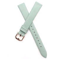 Spot d'usine adapté au bracelet de montre pour femme Armani tendance carrée Fritillaria petite montre verte AR11302. Bracelet en cuir