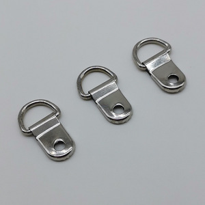 Photo <b>Frame</b> Hooks Stainless Steel Round Durable Hanging Rings For <b>Metal</b> <b>Frames</b> - Product Image 1