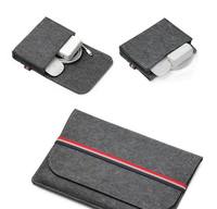 Vente en gros de housses pour ordinateur portable en feutre de 15 pouces, 15,4 pouces, 13,3 pouces, taille personnalisée, avec poche pour accessoires