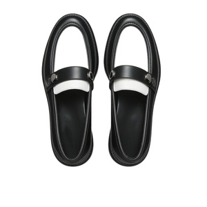 Chaussures décontractées pour femmes Xinzirain, style <span class=keywords><strong>Oxford</strong></span>, en cuir, à talon épais, avec fermeture métallique - Product Image 1