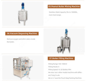 Máquina industrial para hacer mantequilla de maní, máquina para pasta de nueces, máquina comercial para pasta de maní - Product Image 4