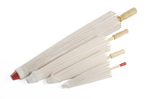 Sombrillas de Papel Encerado Chinas Guansen de 30 cm, Mini Sombrillas para Bodas, Parasoles Retro para Danza, Accesorio de Danza, Sombrilla de Papel Encerado - Product Image 3