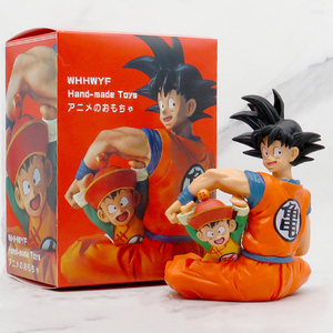 Modèle de jouet classique Super Saiyan Son Goku, anime japonais, PVC écologique, figurine d'action personnalisée faite à la main pour le divertissement - Product Image 1