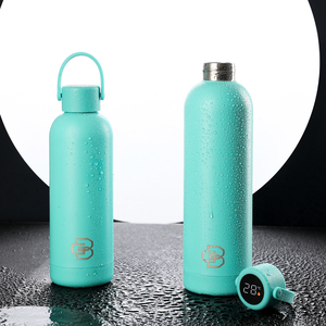 750ml kỹ thuật số nước nhiệt <span class=keywords><strong>Flask</strong></span> LED hiển thị nhiệt độ thép không gỉ thông minh chai nước - Product Image 1