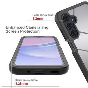 เคสโทรศัพท์มือถือไฮบริดแบบเกราะป้องกันรอยขีดข่วน, ใหม่ฝาครอบด้านหลังสำหรับ Samsung A16 360ปกป้องทั้งเครื่อง - Product Image 4