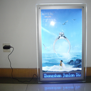 地产代理橱窗显示灯箱带<span class=keywords><strong>Led</strong></span>滚动留言板<span class=keywords><strong>Led</strong></span>广告灯箱 - Product Image 5