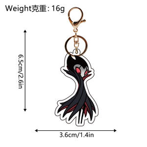 Llavero de juguete acrílico Hollow Knight de gran venta, estilo europeo y americano, modelo individual Y-3, hecho en China - Product Image 2