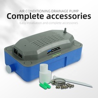 Pompe de vidange automatique de condensats de climatiseur JPCOOL avec réservoir d'eau externe, 110V-230V, levage 12M, entrée DN25, faible bruit