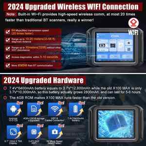 XTOOL X100 MAX Fortschrittliches Schlüsselprogrammiergerät IMMO&Key Programmer Mit KC501 Alle Systeme Diagnose Bidirektionaler Scan - Product Image 3