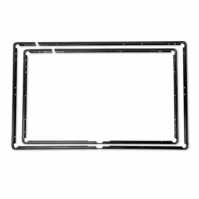 Custom Processed 6000/7000 Series Aluminum Profile Frames Hard Anodizing Custom Colors ISO9001 Certification for Indoor LCD