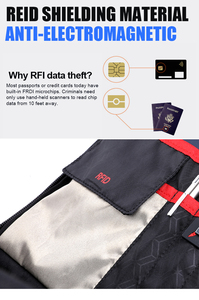 Ba Lô Có Thể Mở Rộng RFID Mochilas Với Sạc USB 2020 Arctic <span class=keywords><strong>Hunter</strong></span> Chống Nước 40L Du Lịch Được Phê Duyệt Mang Theo Ba Lô - Product Image 4