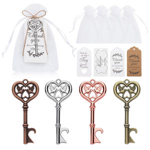 พวงกุญแจที่เปิดขวดรูปหัวใจและนกพิราบแบบกำหนดเองสำหรับงานแต่งงานงานเลี้ยงโปรดปรานสำหรับ<span class=keywords><strong>แขก</strong></span> - Product Image 5