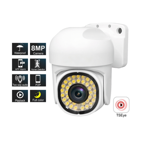 Juego de Cámaras POE de 4 Canales para Uso en Exteriores, Cámaras de Domo Resistentes al Agua con Visión Nocturna HD - Product Image 3