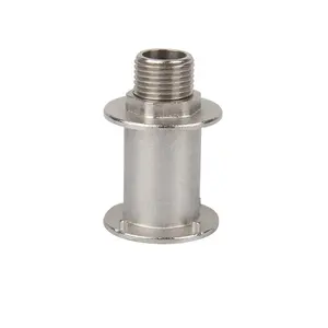 Adaptateur mâle de réservoir d'eau en laiton nickelé 1/2"