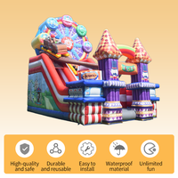 Enfants Lune Gonflable Moonwalk Water Jumper Bouncer Bouncy Castle Jumping Commercial Bounce House Party Rentals