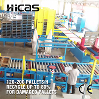 Máquina de reciclaje y mantenimiento de palés de madera HICAS SAIFAN SF5000