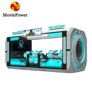 Vr Game Zone 6Dof Simulador de movimiento Parque de atracciones Equipo de juegos <span class=keywords><strong>3D</strong></span> Entretenimiento de juegos Vr Productos para negocios de Centros Comerciales - Product Image 5