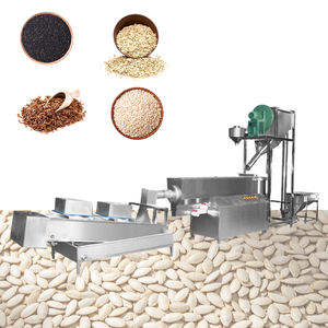 Máquina Industrial <span class=keywords><strong>para</strong></span> Limpieza y Pelado de Sésamo, Máquina de Lavado y Secado de Sésamo, Eliminación de <span class=keywords><strong>Piedras</strong></span>, Máquina de Limpieza de Semillas de Sésamo Negro - Product Image 1