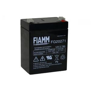 Batería VRLA Recargable Fiamm FG20271 de 12V 2.7Ah para Uso en UPS en Modo de Espera - Product Image 1