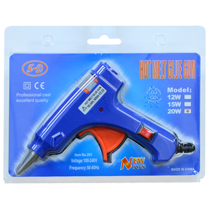 <span class=keywords><strong>Pistolet</strong></span> à <span class=keywords><strong>colle</strong></span> thermofusible DIY 20W avec barillet en aluminium et buse en alliage d'aluminium, système de chauffage <span class=keywords><strong>thermique</strong></span> de qualité supérieure - Product Image 6