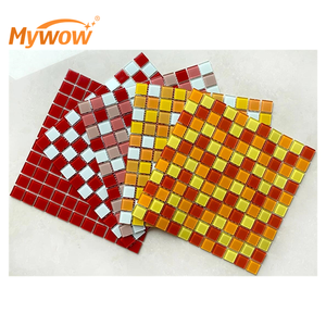Mattonelle di mosaico in ceramica di vetro colorato per <span class=keywords><strong>bagno</strong></span> <span class=keywords><strong>e</strong></span> piscina campioni gratuiti - Product Image 4