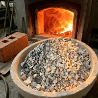 HONGTAI Agglomérat de bauxite calcinée à haute teneur en alumine, clinker de bauxite haute réfractarité pour matière première de briques à haute teneur en alumine