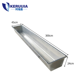 Chất lượng tốt thép không gỉ động vật uống rượu gia súc ăn & uống máng - Product Image 5