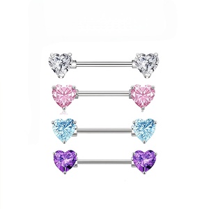 Buy In Bulk Stainless Steel Vibrating Nipple Rings Non-Pierced Design