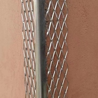 Cornière de plâtre professionnelle galvanisée pour enduit, produit d'angle en plâtre pour la maçonnerie