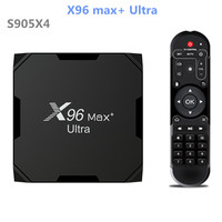 Boîtier TV X96 + Ultra S905X4 Android 11 4 Go/64 Go 8K double bande