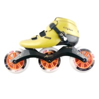 Roues de patins à roulettes de course F1 haute vitesse - Roues de remplacement professionnelles en PU pour patineurs universels - Diamètre 90/100/110/125