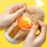 Chaussons d'hiver 2026 pour enfants, chauds en fausse fourrure d'agneau, antidérapants, à semelle souple, pour garçons et filles de 1 à 6 ans