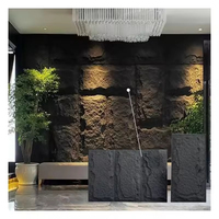 Pierre Artificielle en Polyuréthane Écologique, Durable, Imperméable, Ignifuge pour Maison, Appartement, Jardin, Entrepôt - Effet Plume de Roche